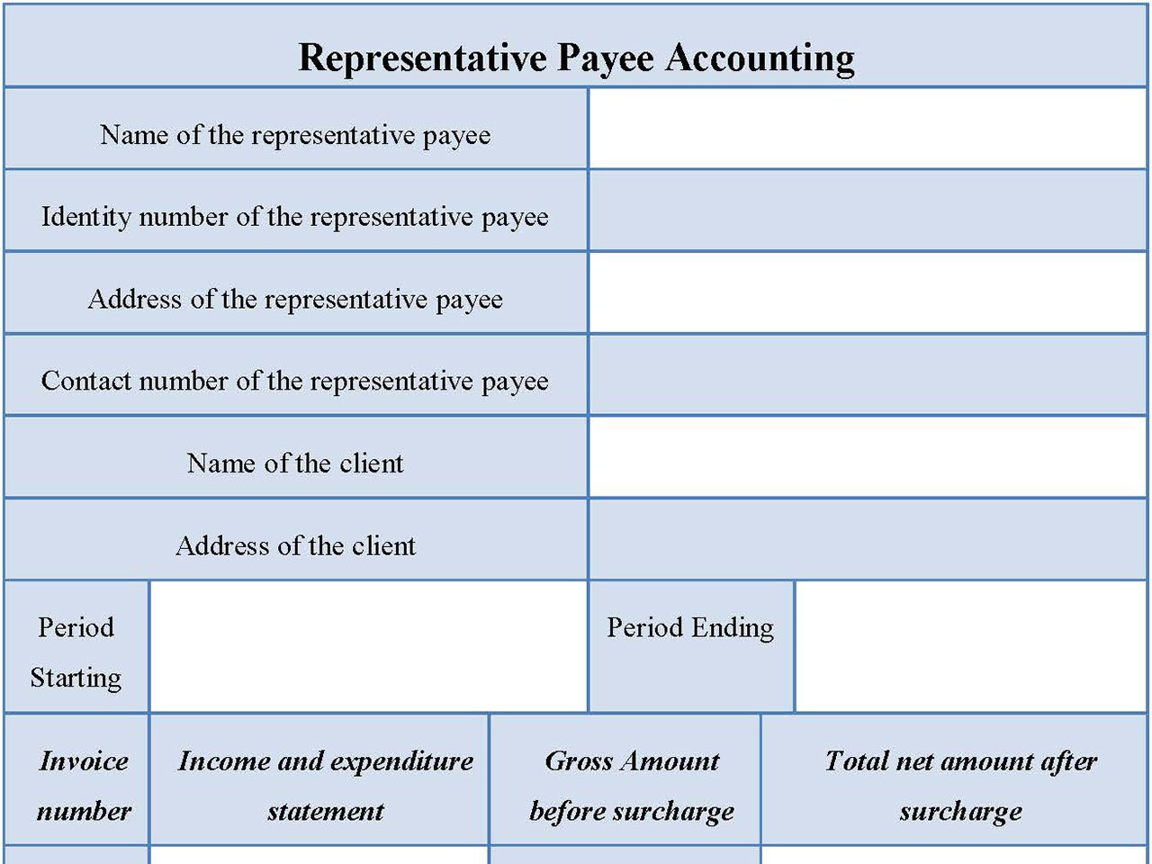 2025 Representative Payee Fee - Irena Leodora