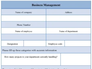 Business Management From